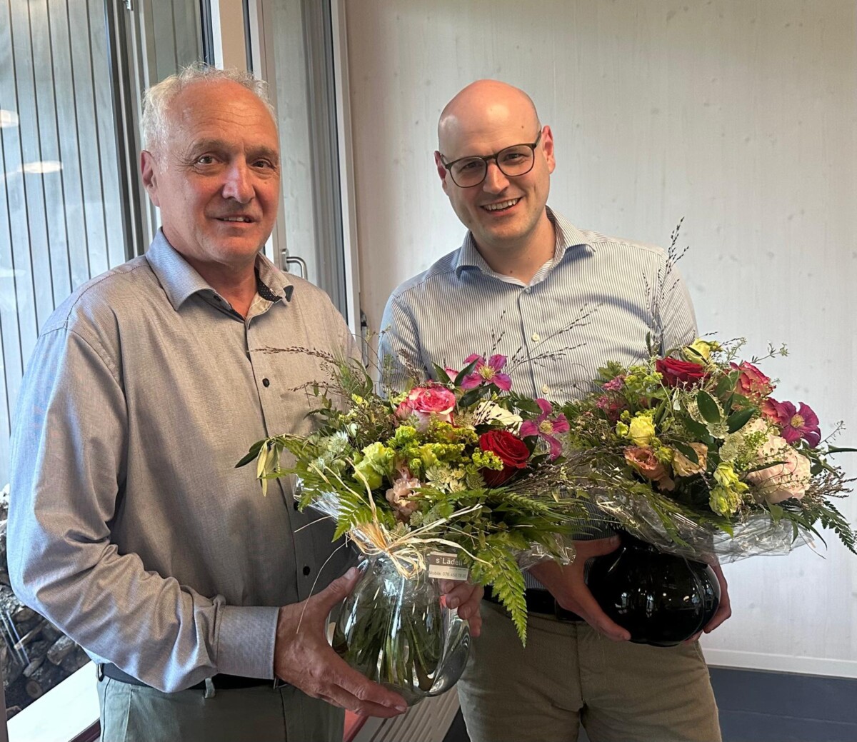 Walter Bänninger und Lukas Gisiger